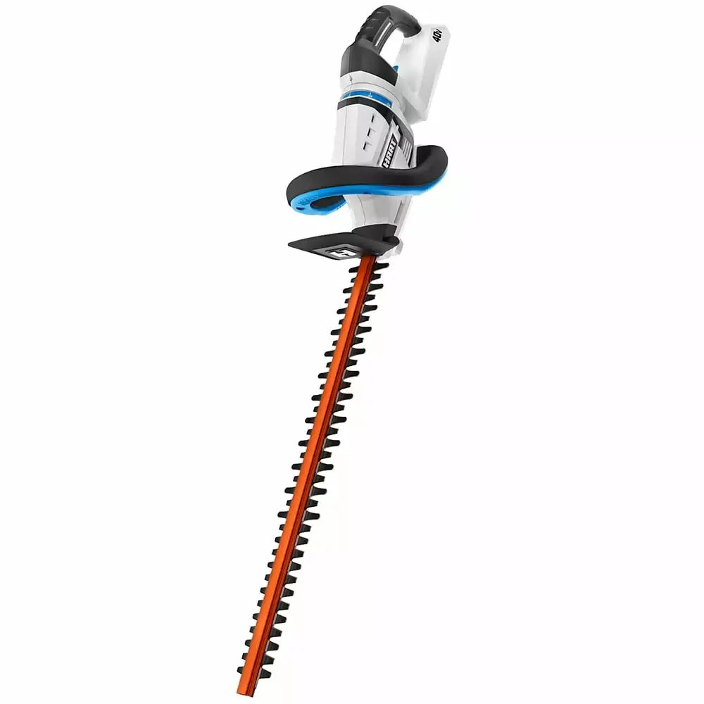 HART 40-Volt 24-Inch Cordless Hedge Trimmer Kit 2.5Ah Lithium-Ion Battery