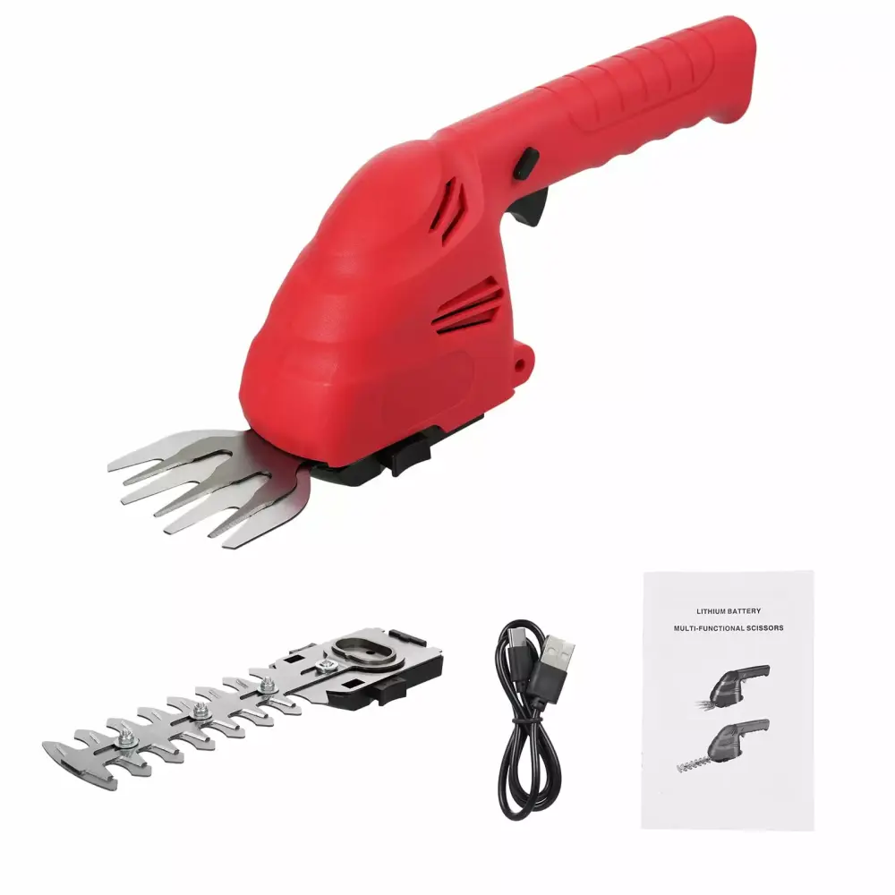Lepmerk Cordless Electric Hedge Trimmer 2.0Ah Battery Pruning Shrub and Lawn