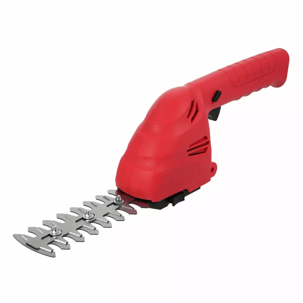 Lepmerk Hedge Trimmer Handheld Dual-Purpose 2.0Ah Battery Shrub Branch and Lawn Without