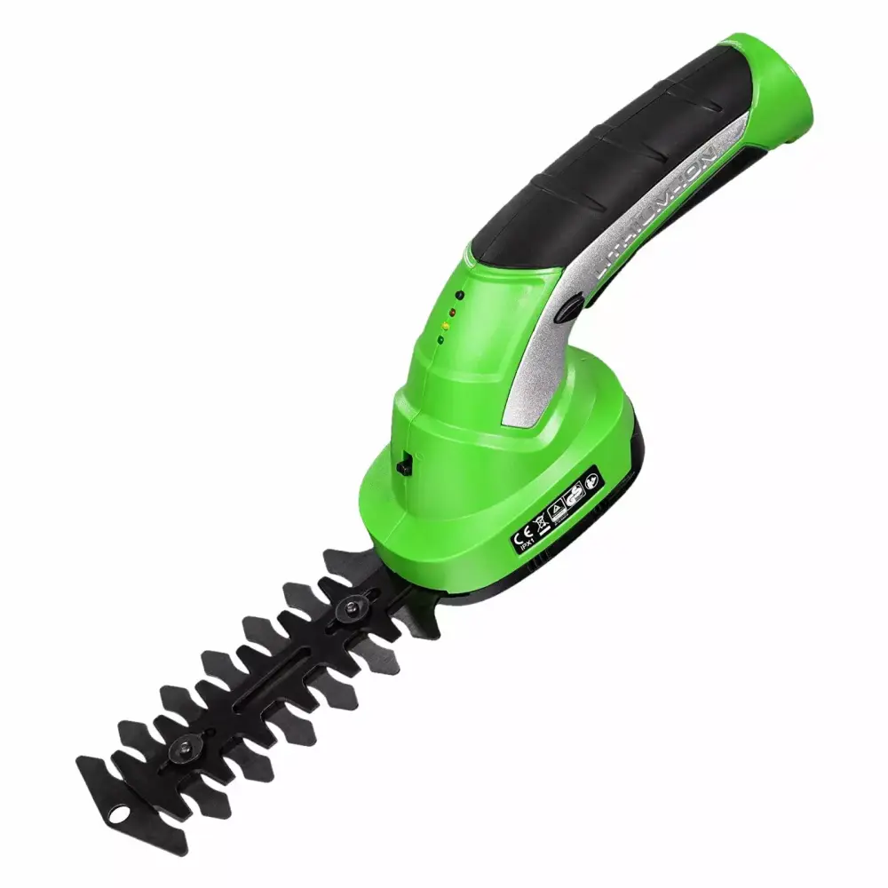 OAVQHLG3B 7.2V Electric 2--1 Garden Hedge Trimmer Rechargeable Shrubs and Grass