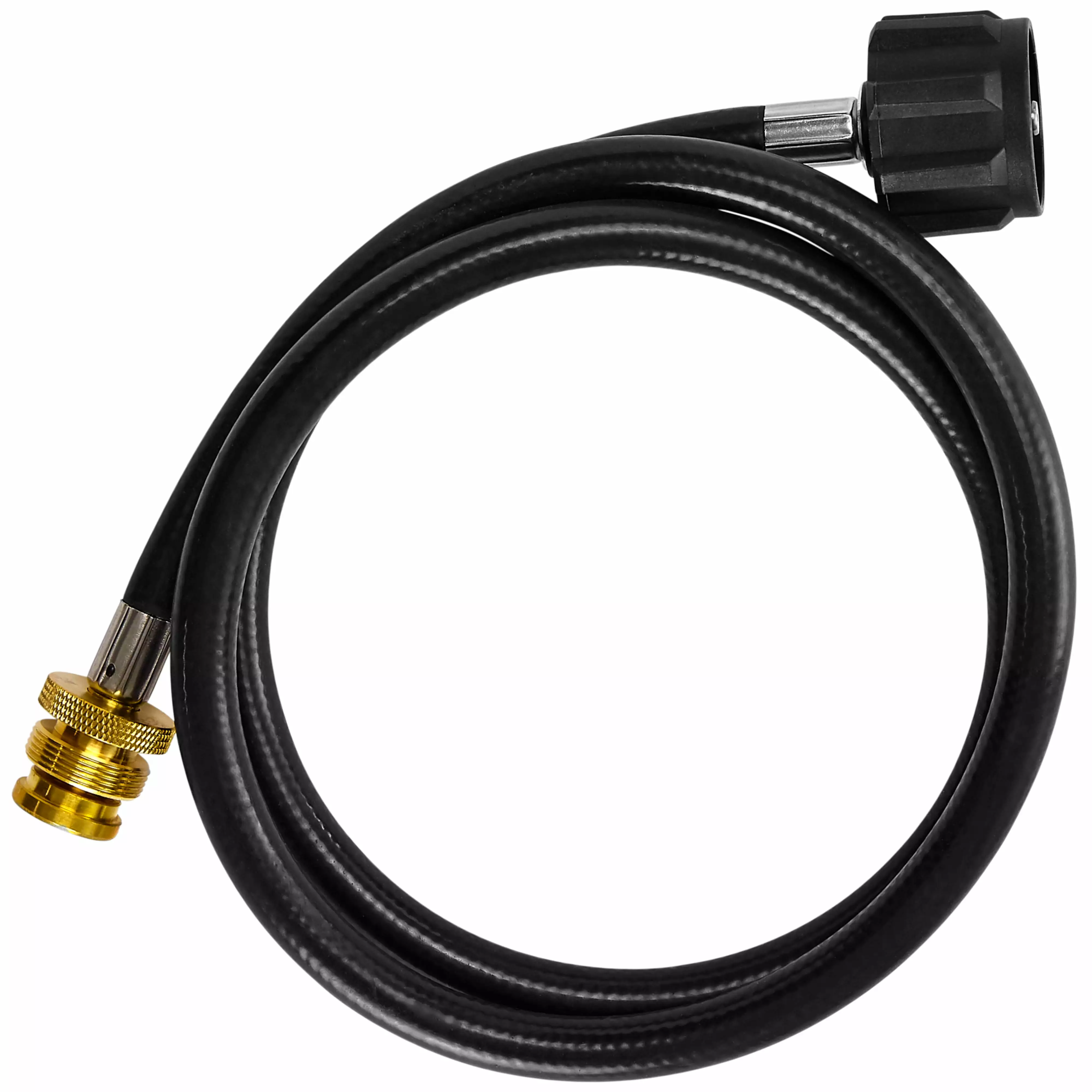 Flame King 4-Foot Propane Hose and Regulator