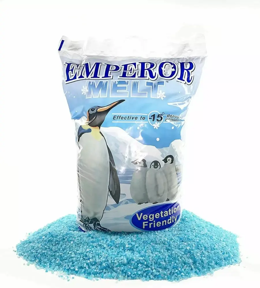 Blue Emperor Ice Melt 50 lb Bag Environmentally Friendly and Pet Safe 1