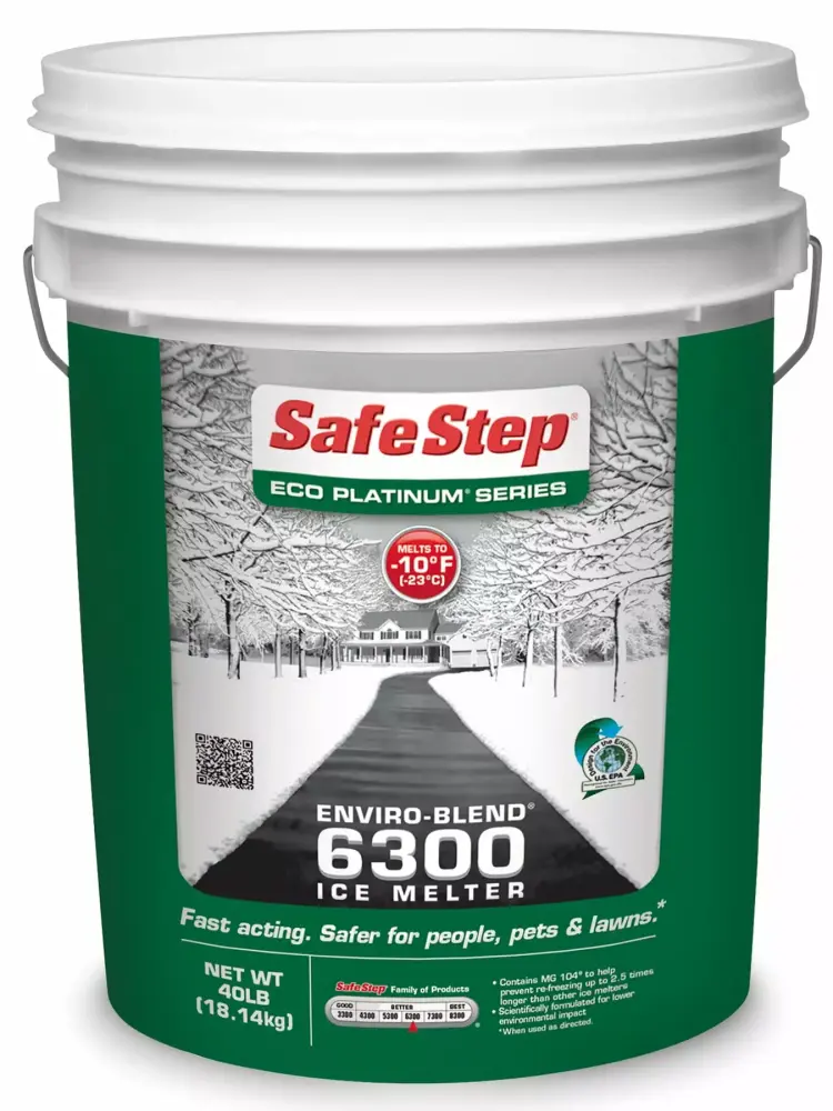 Protect Step 6300 Enviro Blend Ice Melt 40lb 5 Gallon - Eco-Friendly Winter Solution 1