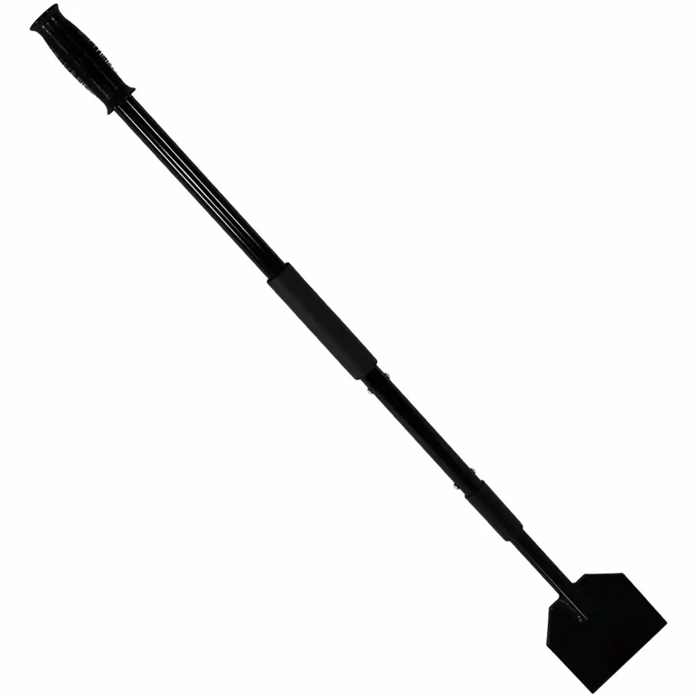 CASL Brands Steel Shock-Absorbing Driveway Ice Scraper Extra-Thick Blade