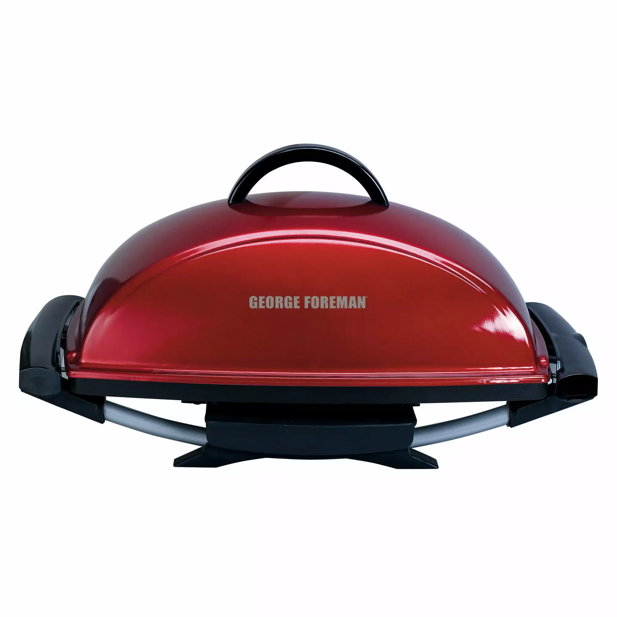 George Foreman 12-Serving Indoor Outdoor Rectangular Electric Grill Red GFO201R