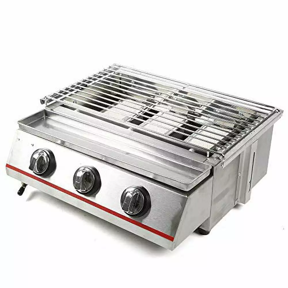 Propane Infrared Steak Grill Outdoor Travel-friendly Vertical Cooking Stainless Steel Single Burner Gas Grill