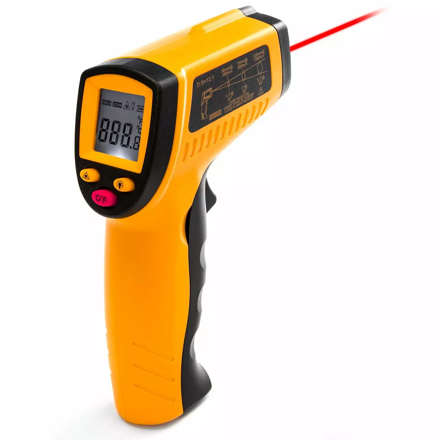 Digital Infrared Thermometer 380 No Touch Laser Temperature Gun Cooking BBQ Meat Lansion