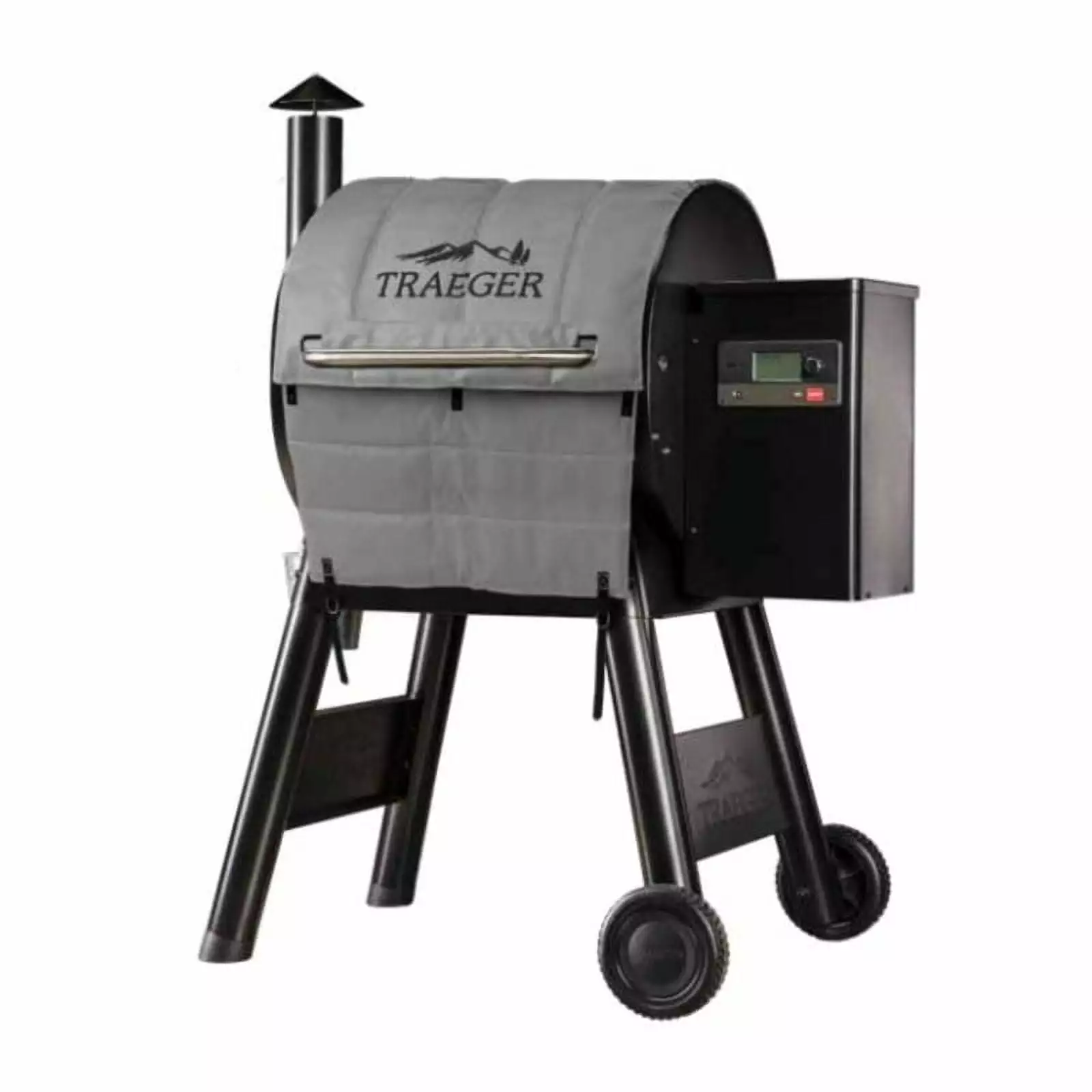 Traeger Gray Insulation Blanket Pro 575 and Pro 22 Pellet Grills Traeger Pellet Grills