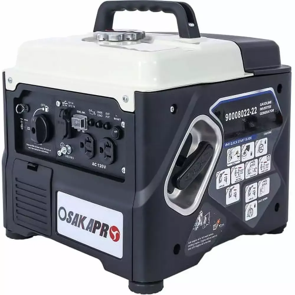 1200W Ultra Quiet Travel-friendly Inverter Generator Eco-Mode Camping