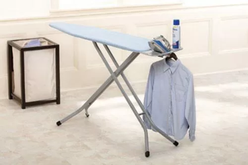 Homz 4750124 Ironing Board Foam Pad Blue Cover Durable Ironing Surface Home Use