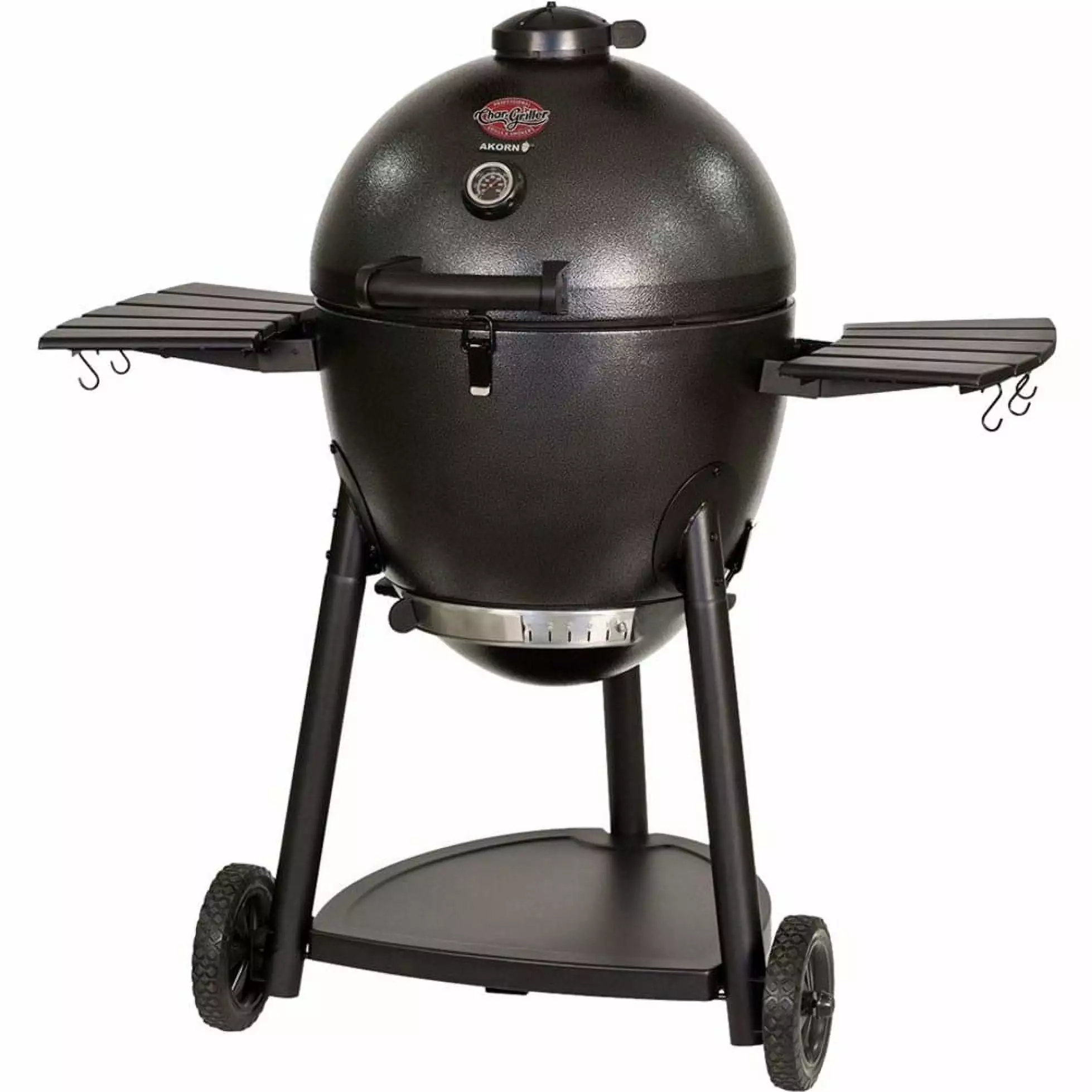 Char-Griller 31 Graphite Charcoal Kamado Grill Outdoor Cooking
