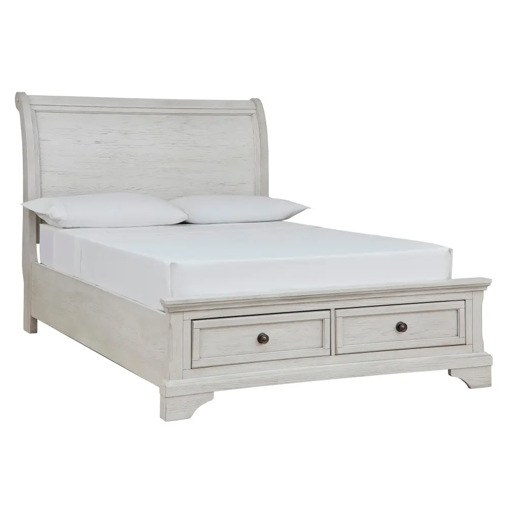 Diamond Modern Furniture Restricted Design Robbinsdale Full Sleigh Storage Bed B742-87/B742-84S/B742-183