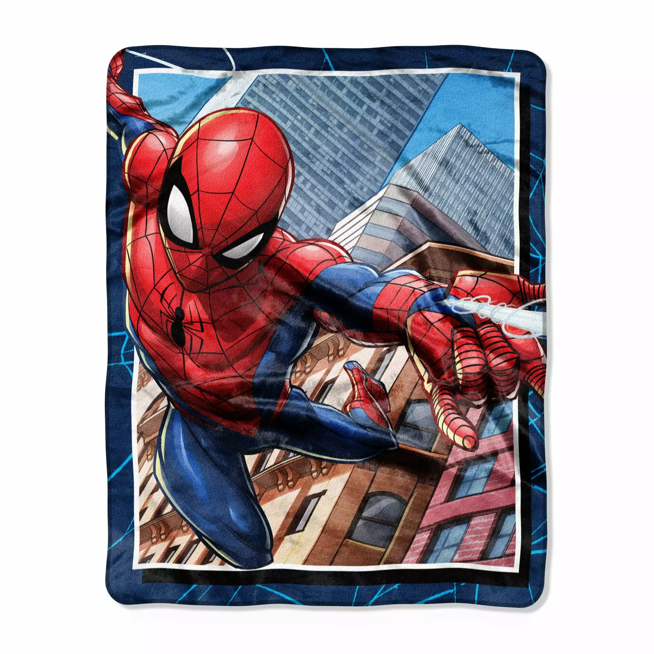 Marvel Spider-Man Neighborhood Delivery Silk Touch Throw 40x50 The Northwest Company