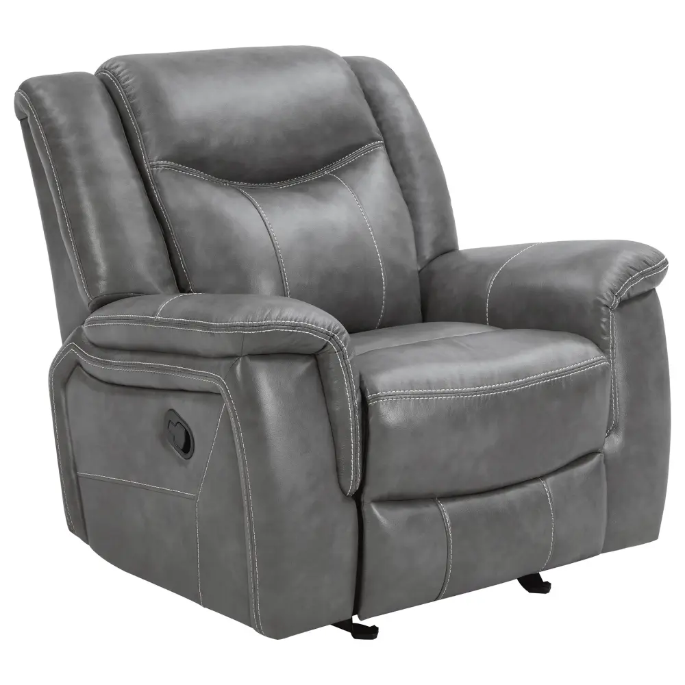 Diamond Modern Furniture COA Conrad Glider Leatherette Recliner Wall Recline 650356