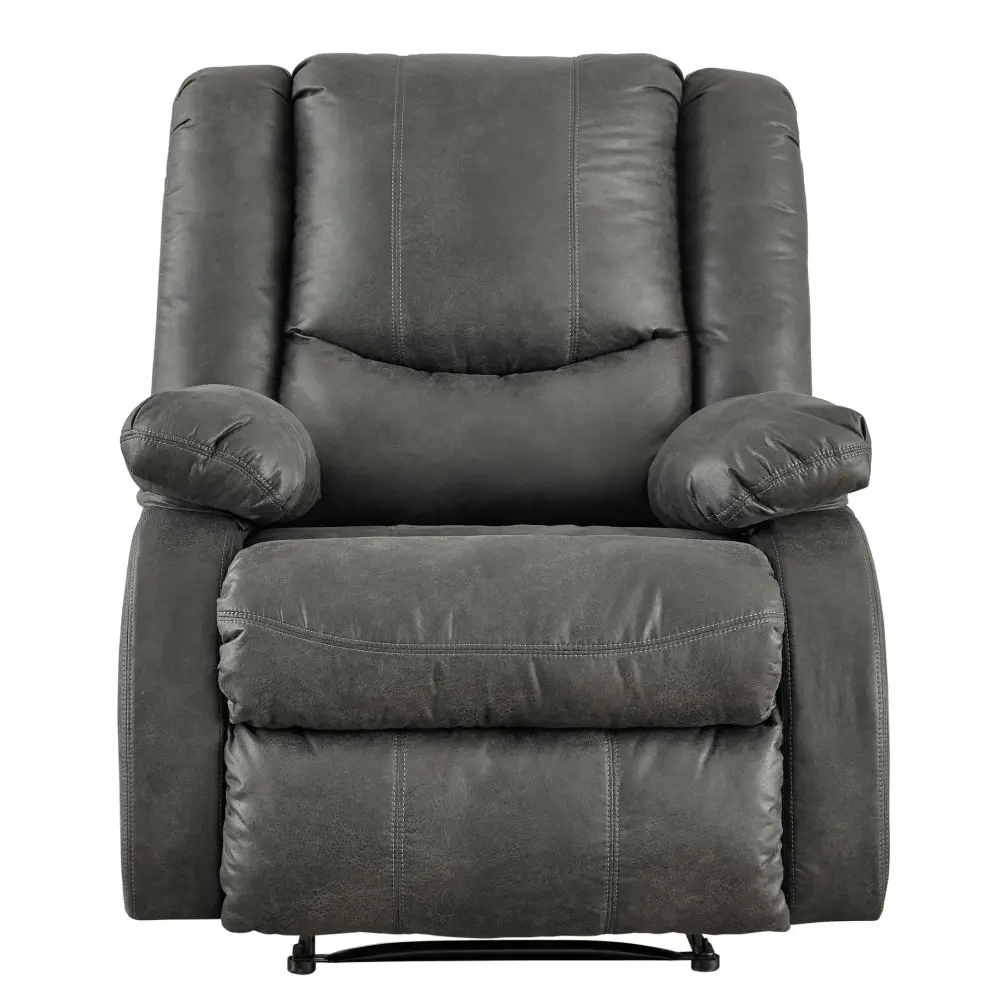 Diamond Modern Furniture Exclusive Design Bladewood Leather Look Recliner Wall Recline 6030629