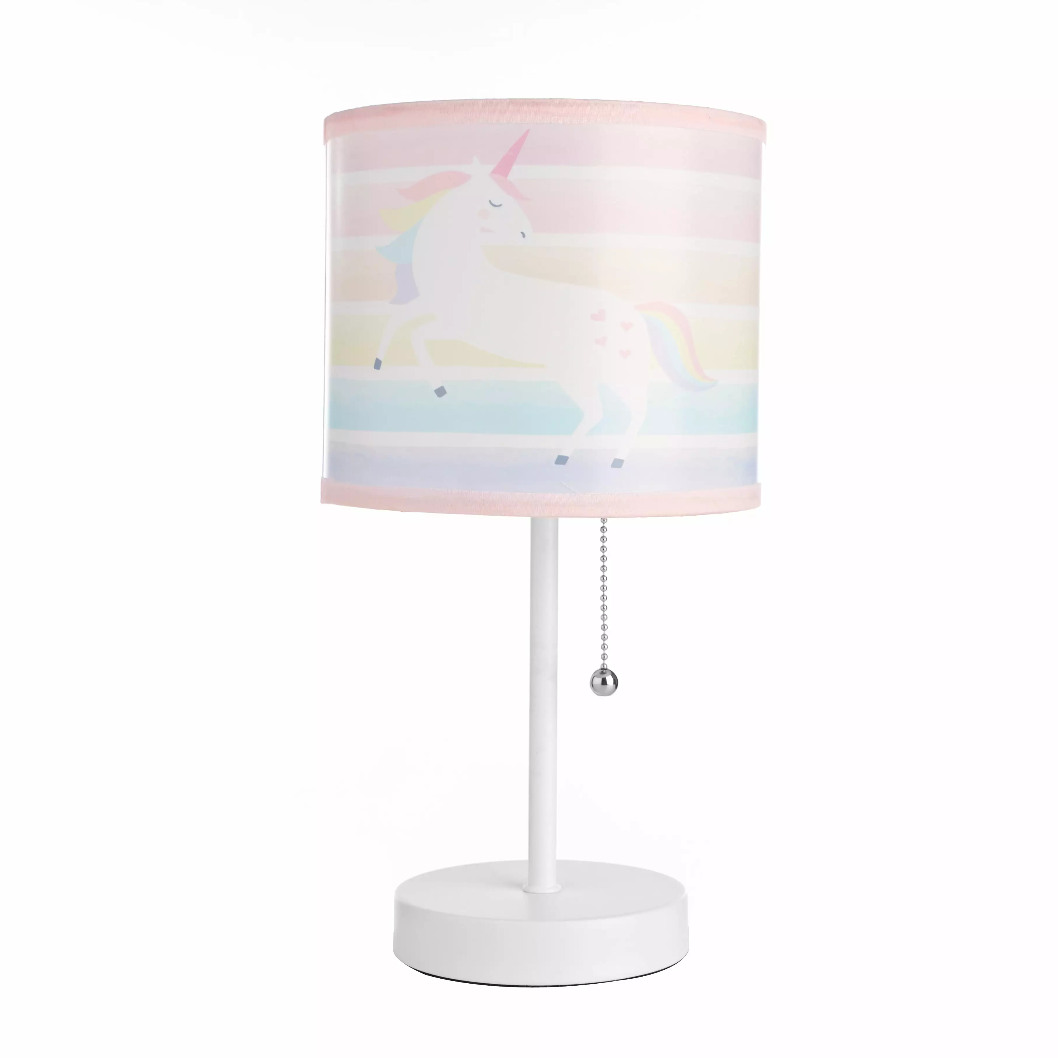American Kids Pink Rainbow Unicorn Stick Lamp Children Room Decor