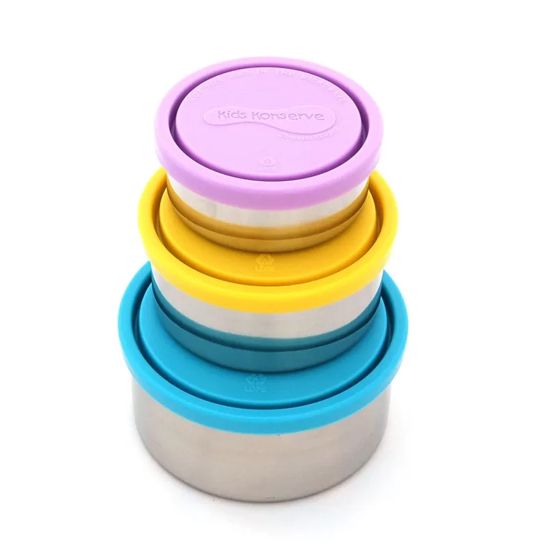 U Konserve KK098 Kids Konserve Food Storage Container Set 3
