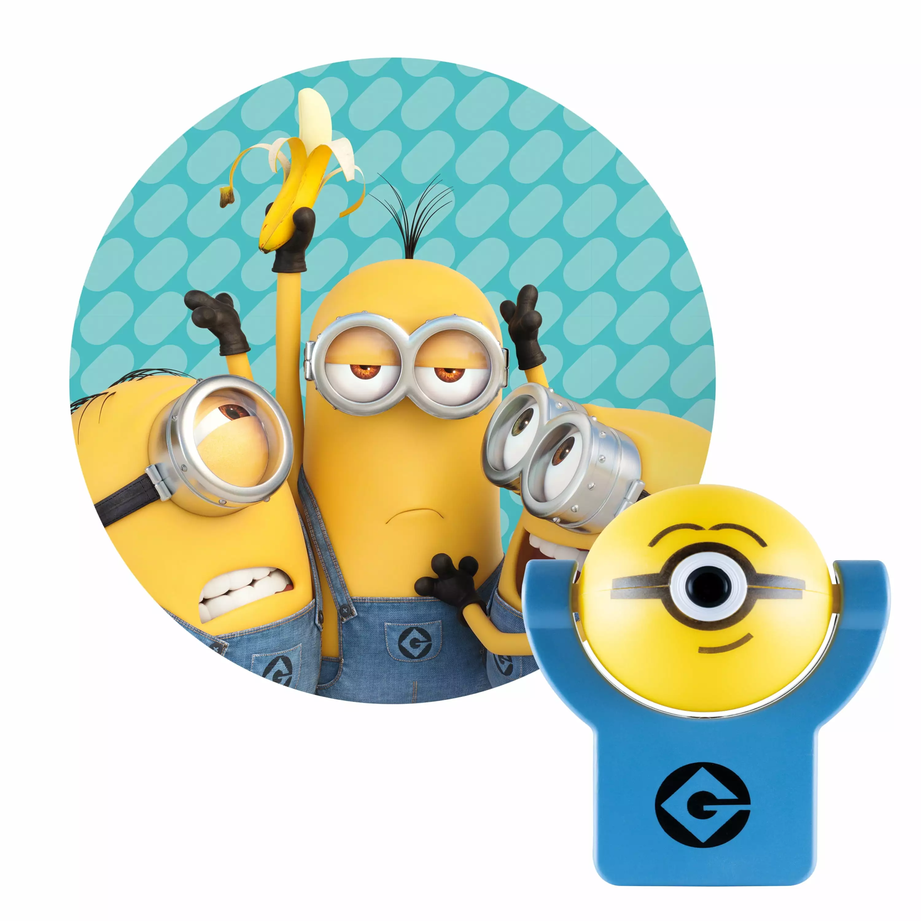 Projectables Minions LED Night Light Plug- Light Sensing Kids Room Decor