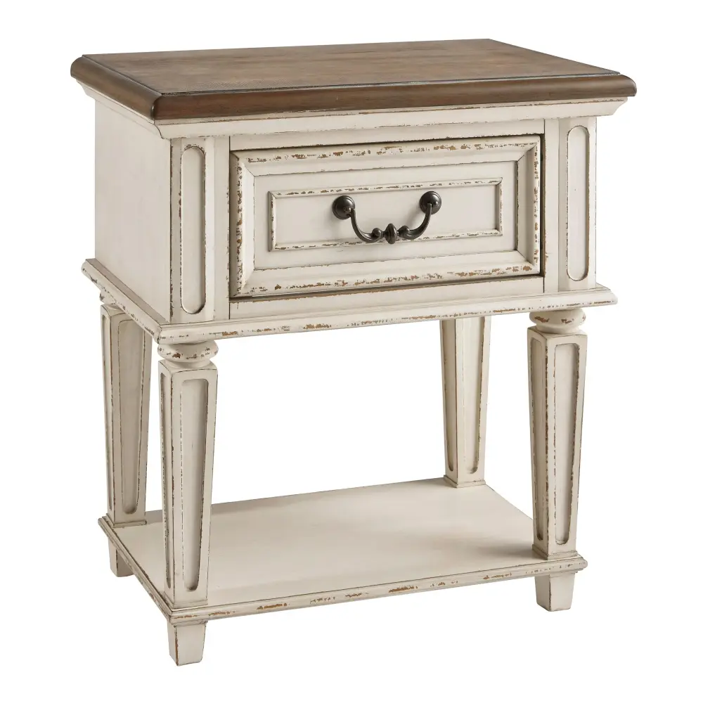 Diamond Modern Furniture Exclusive Design Realyn 1-Drawer Kids Nightstand B743-91