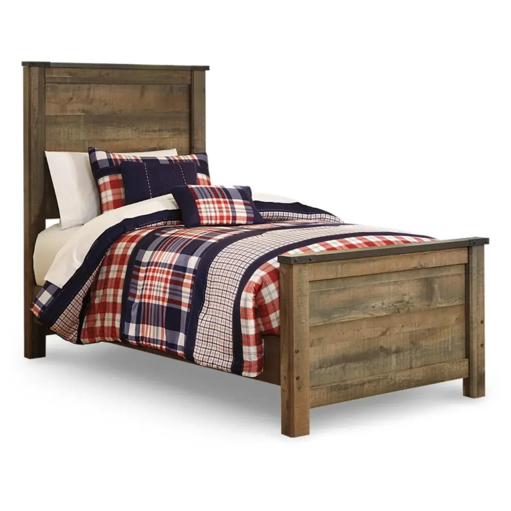 Diamond Modern Furniture Unique Design Trinell Twin Panel Bed B446-53/B446-52/B446-83