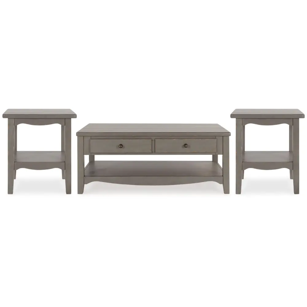 Diamond Modern Furniture Select Design Charina Occasional Table Set T784-1/T784-2/T784-2