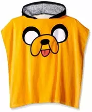 Adventure Time Jake Dog Hooded Poncho Bath Towel Kids PJammy