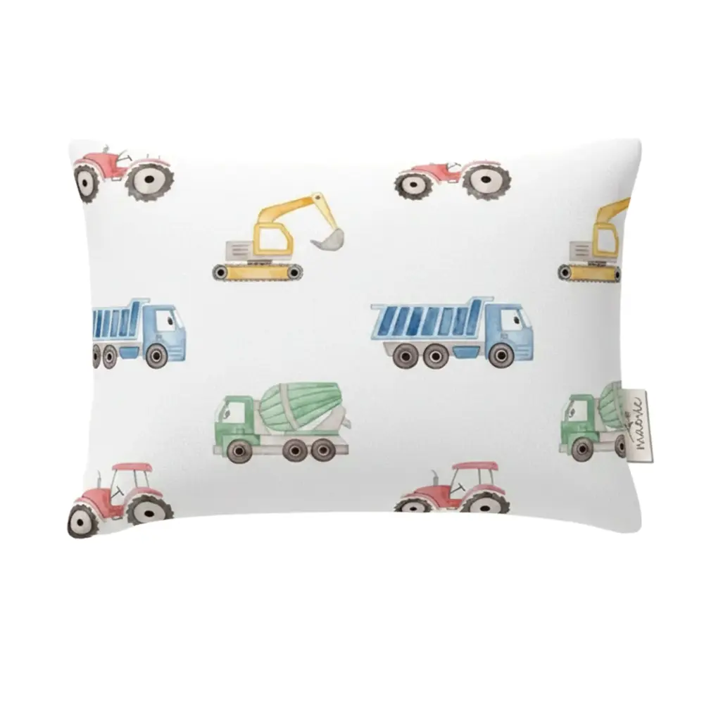 Children Pillow Portable Size 2-5y - Henri's Trucks