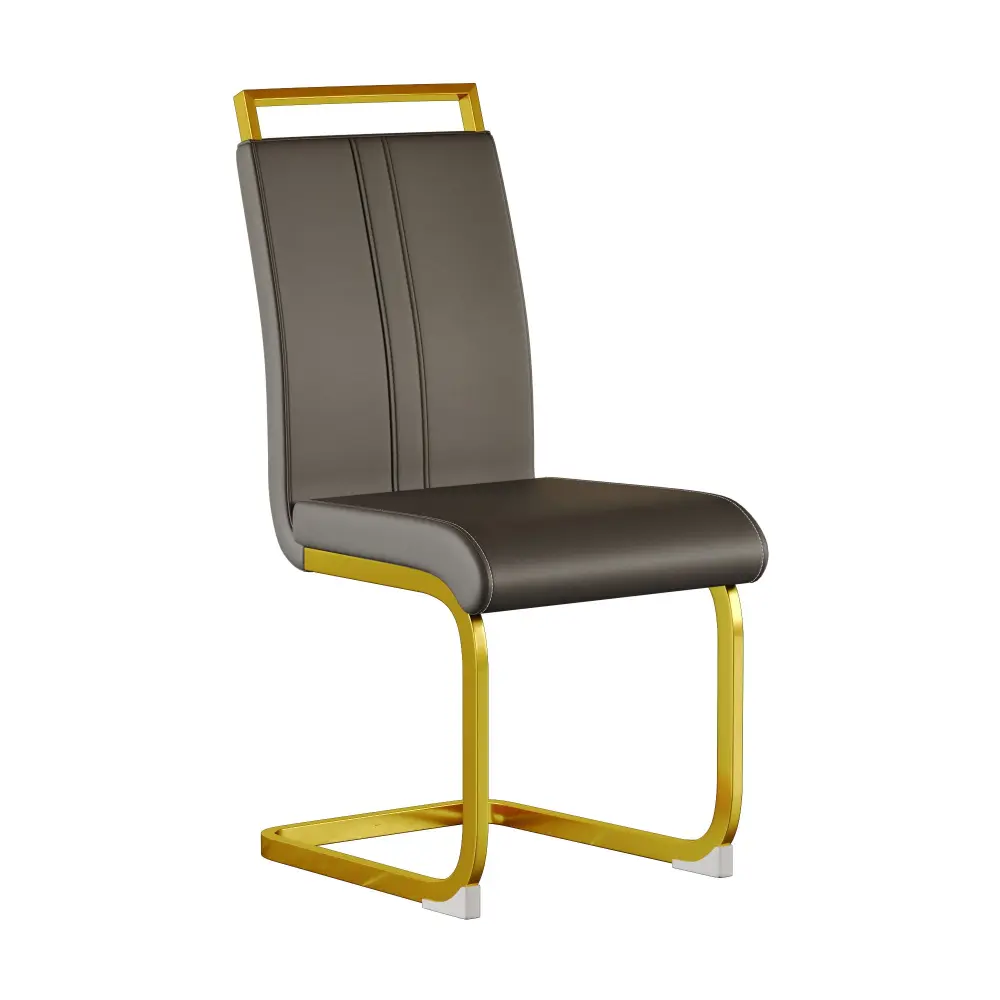 Counter Height Side Dining Room Chair, Padded Seat High Back