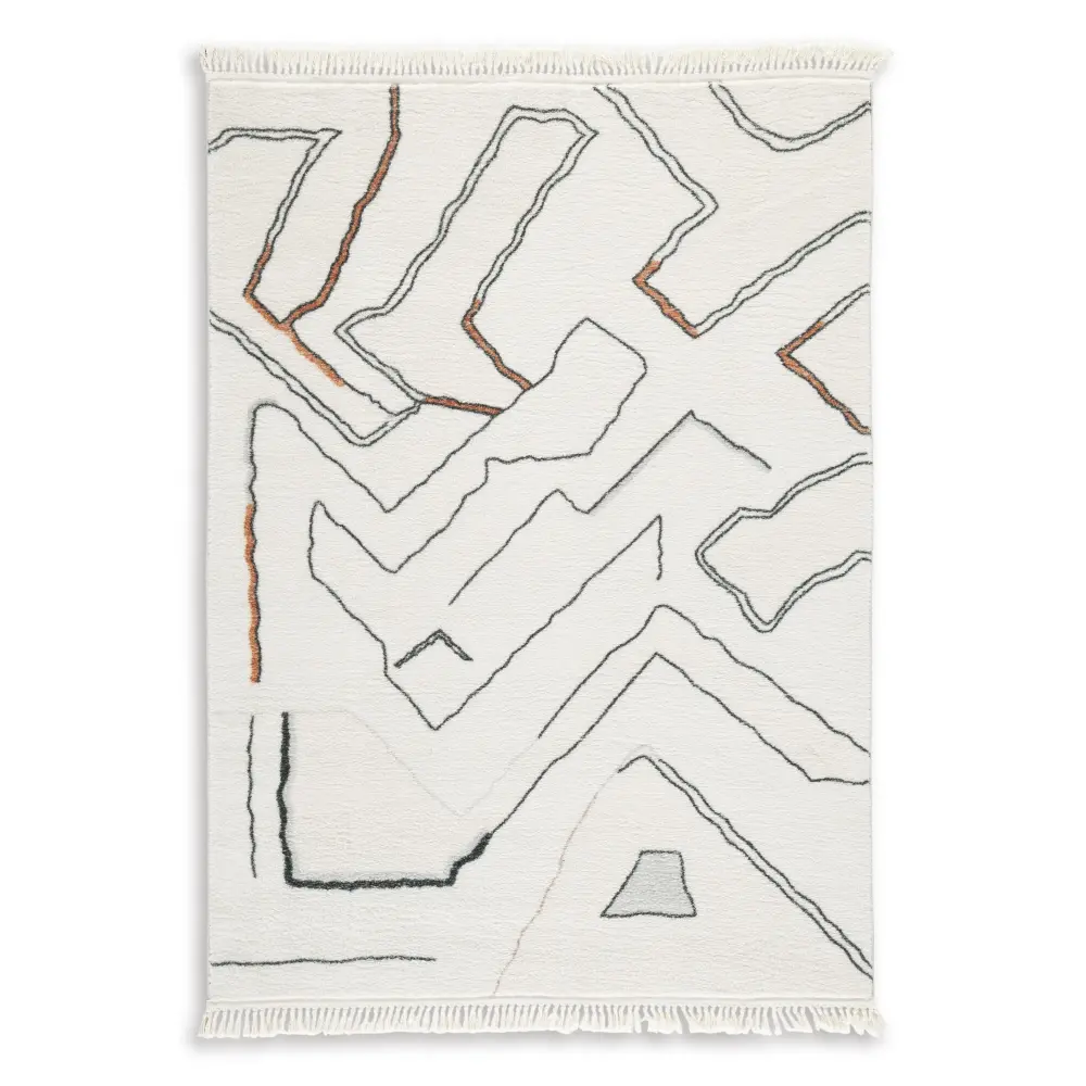 Diamond Modern Furniture Restricted Design Rugs Rectangle R405811
