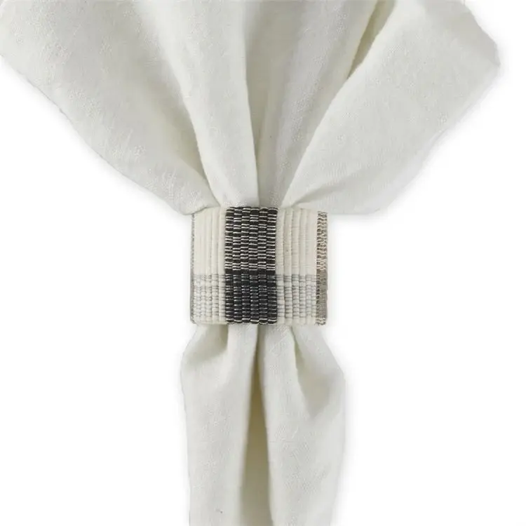 Rustic Plaid Napkin Ring