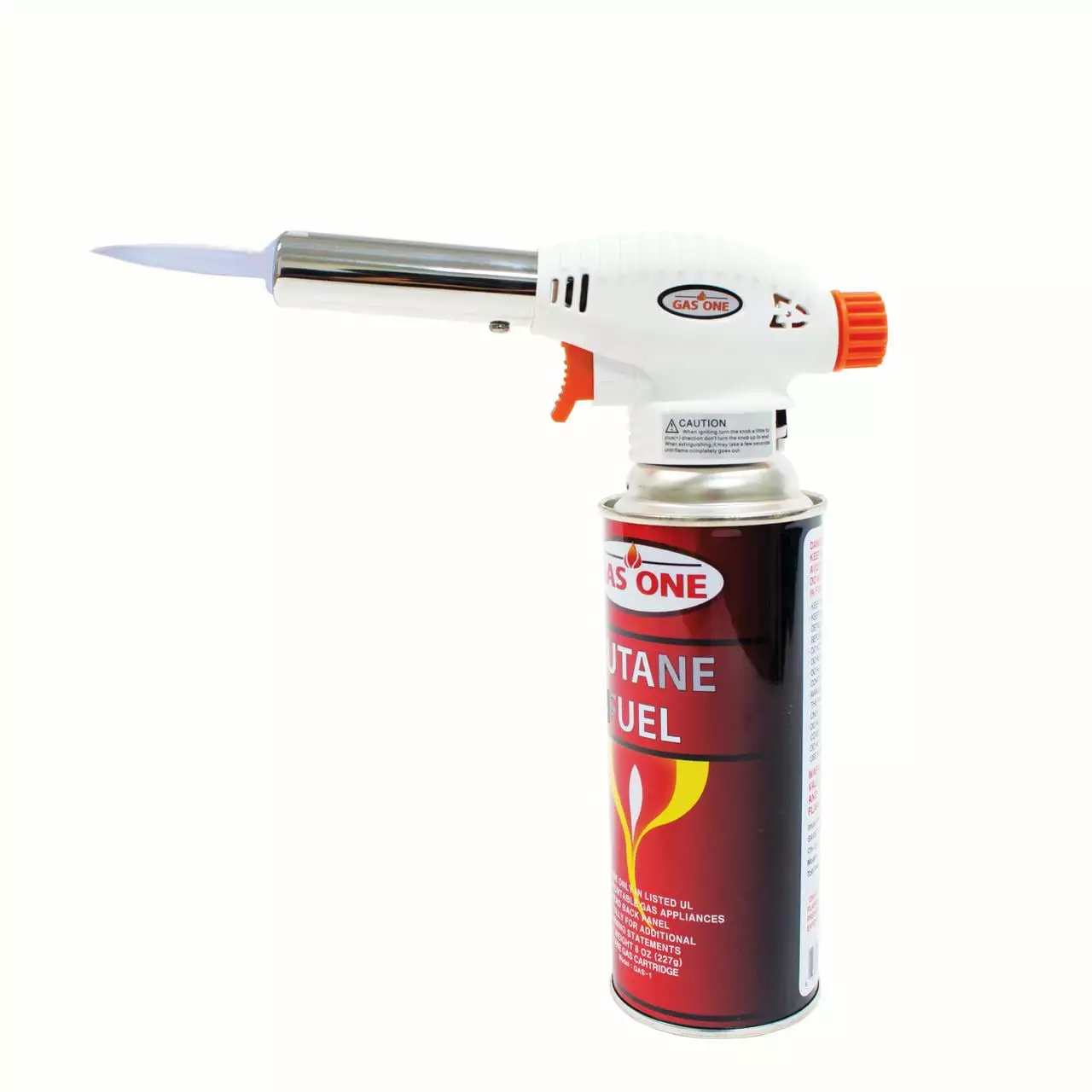 Gas One Culinary 8 oz Butane Torch Cooking and Kitchen Use GasOne