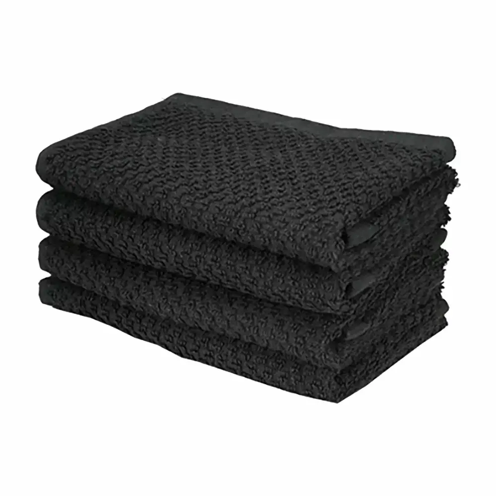 Hinati Kitchen Square Towel Set 4pcs Easy Cleaning