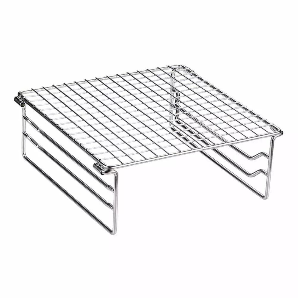 Outdoor Stainless Steel BBQ Grill - Foldable Fire Pit Korean Style Barbecue SOAC