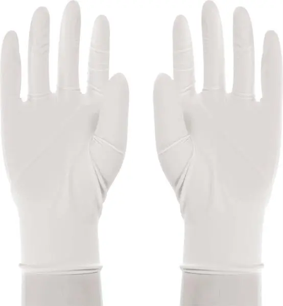 Boss 1UL0004X Disposable Latex Gloves 3 mil Powdered White X-Large 100-Count Hygiene and Cleaning