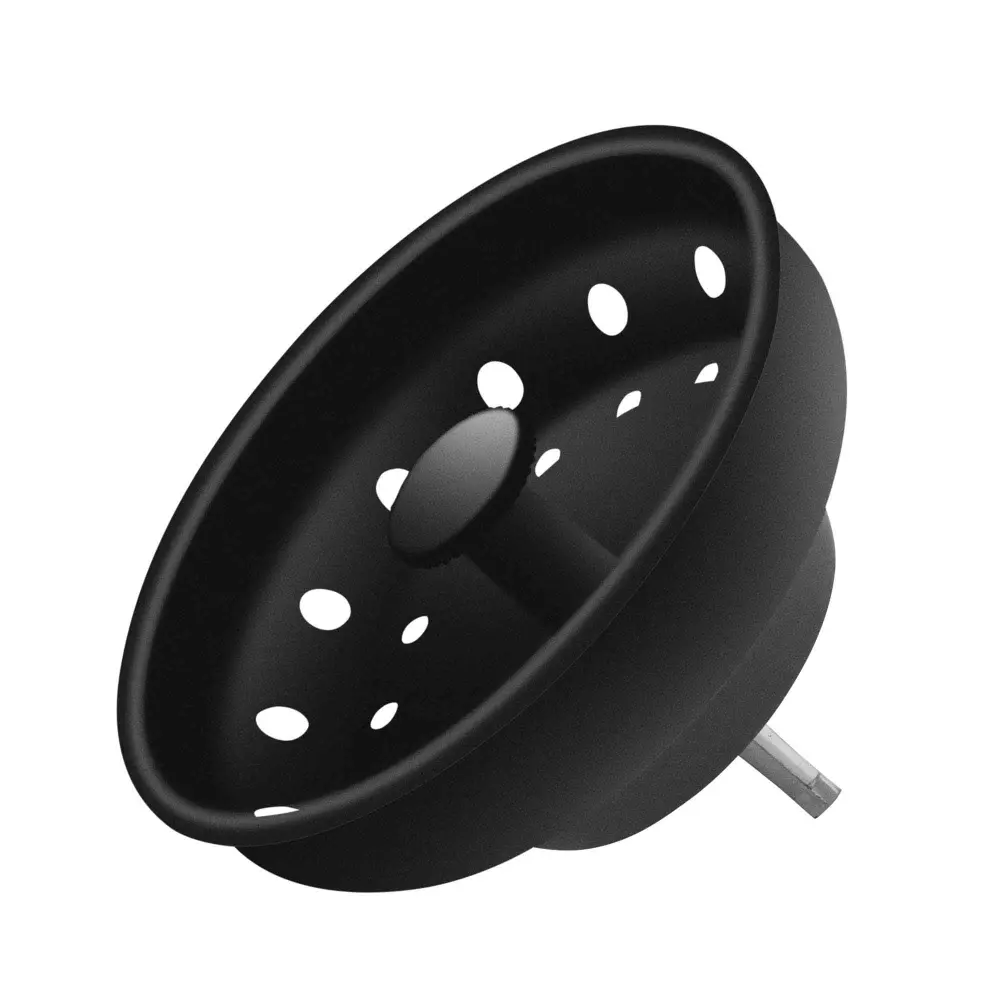 Rolling Hamper Kitchen Basket Stainer, Matte Midnight
