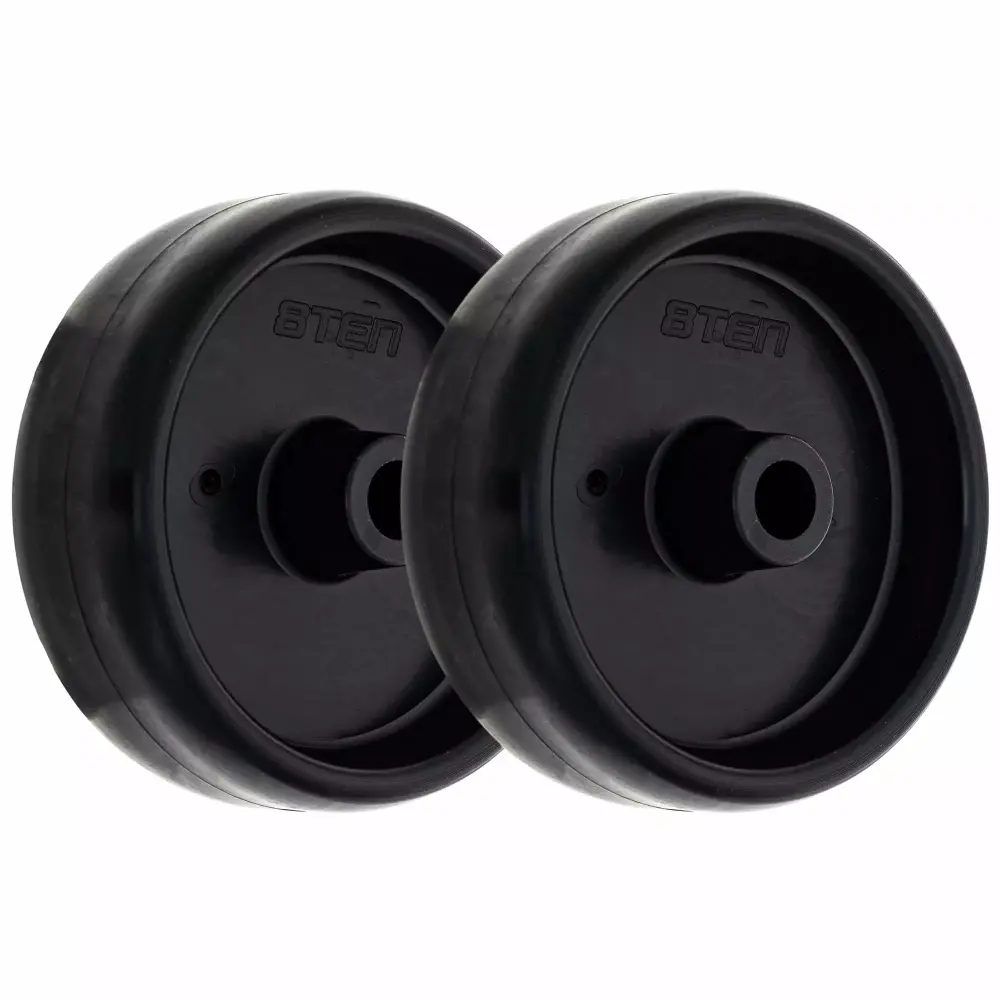 8TEN Deck Roller 2 Pack Husqvarna Rider 16 14 15 V2 Pro 506979601 810-CDW2280R Polypropylene