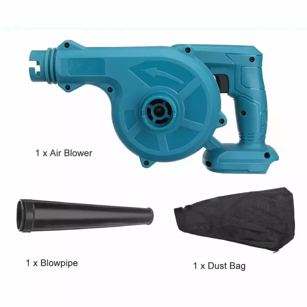 BCLONG Cordless Electric Air Blower and Suction Handheld Leaf Dust Gatherer