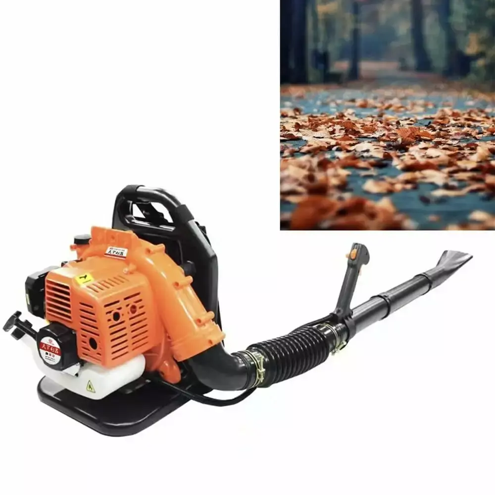 NEWCE 42.7CC 2-Stroke Commercial Gas Backpack Leaf Blower Lawn Blowing None