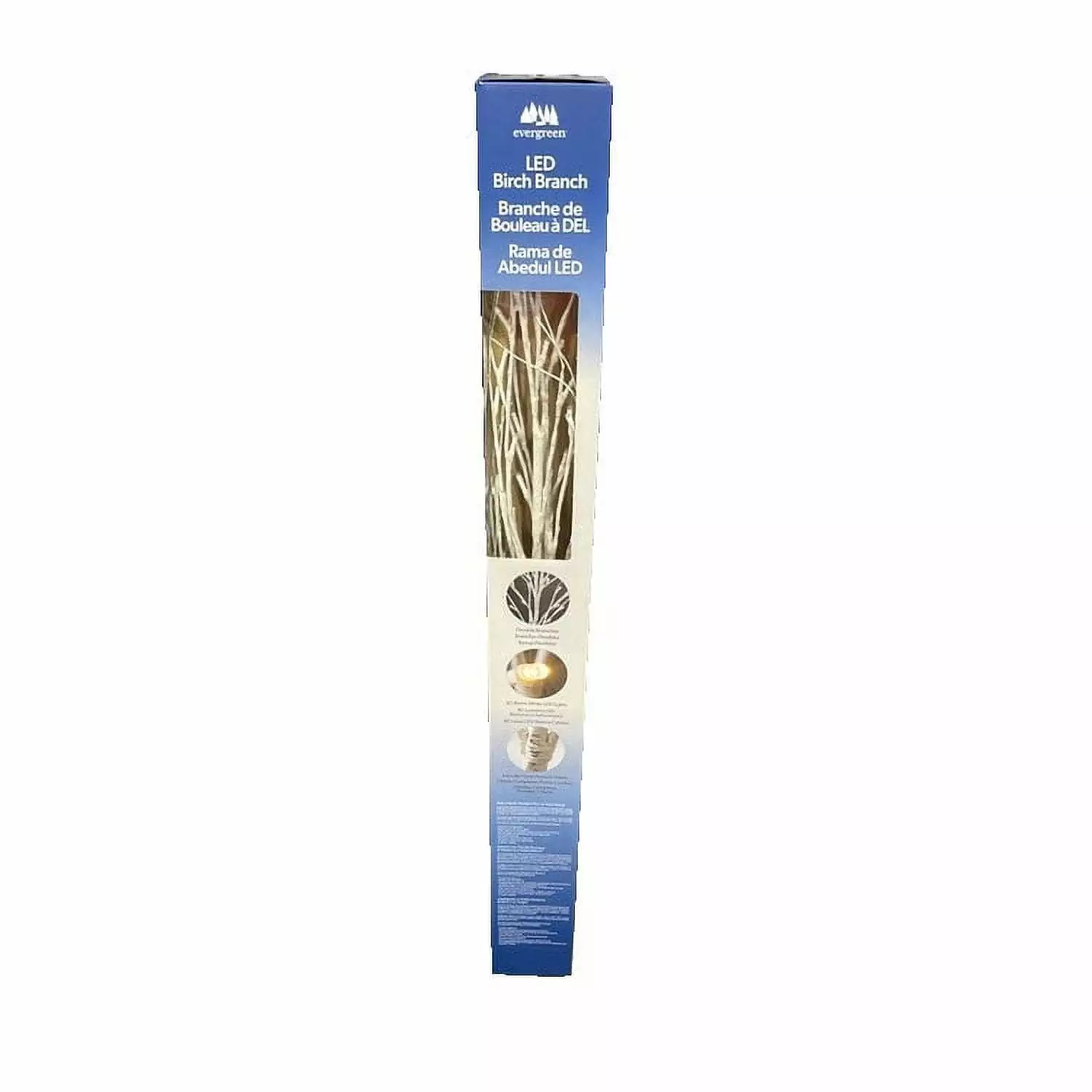 Evergreen LED Birch Branch Batteries Pack 2 Decorative Lighting