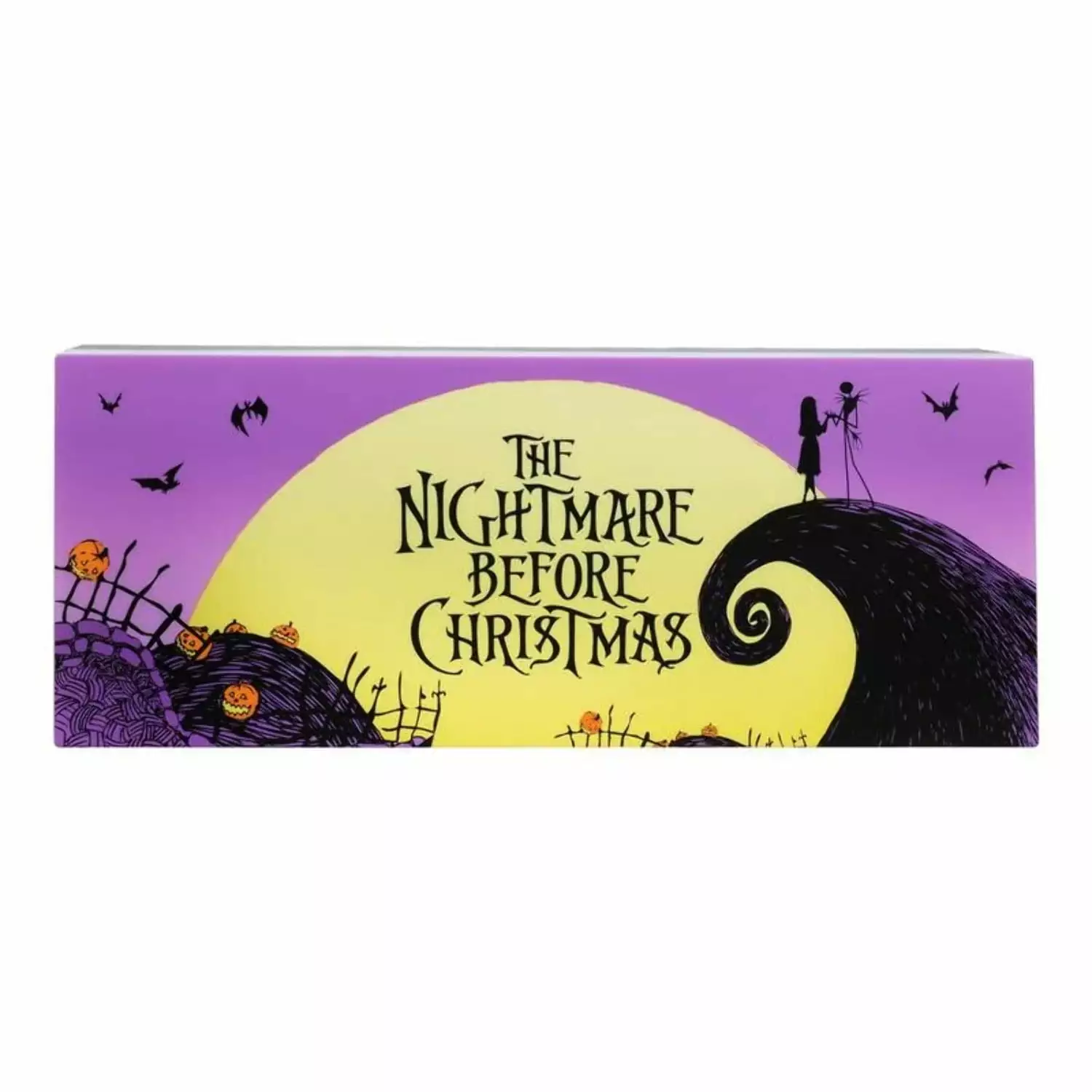 Paladone Nightmare Before Christmas Logo Light Jack Skellington and Sally Merchandise Decorate Halloween Christmas or Year...
