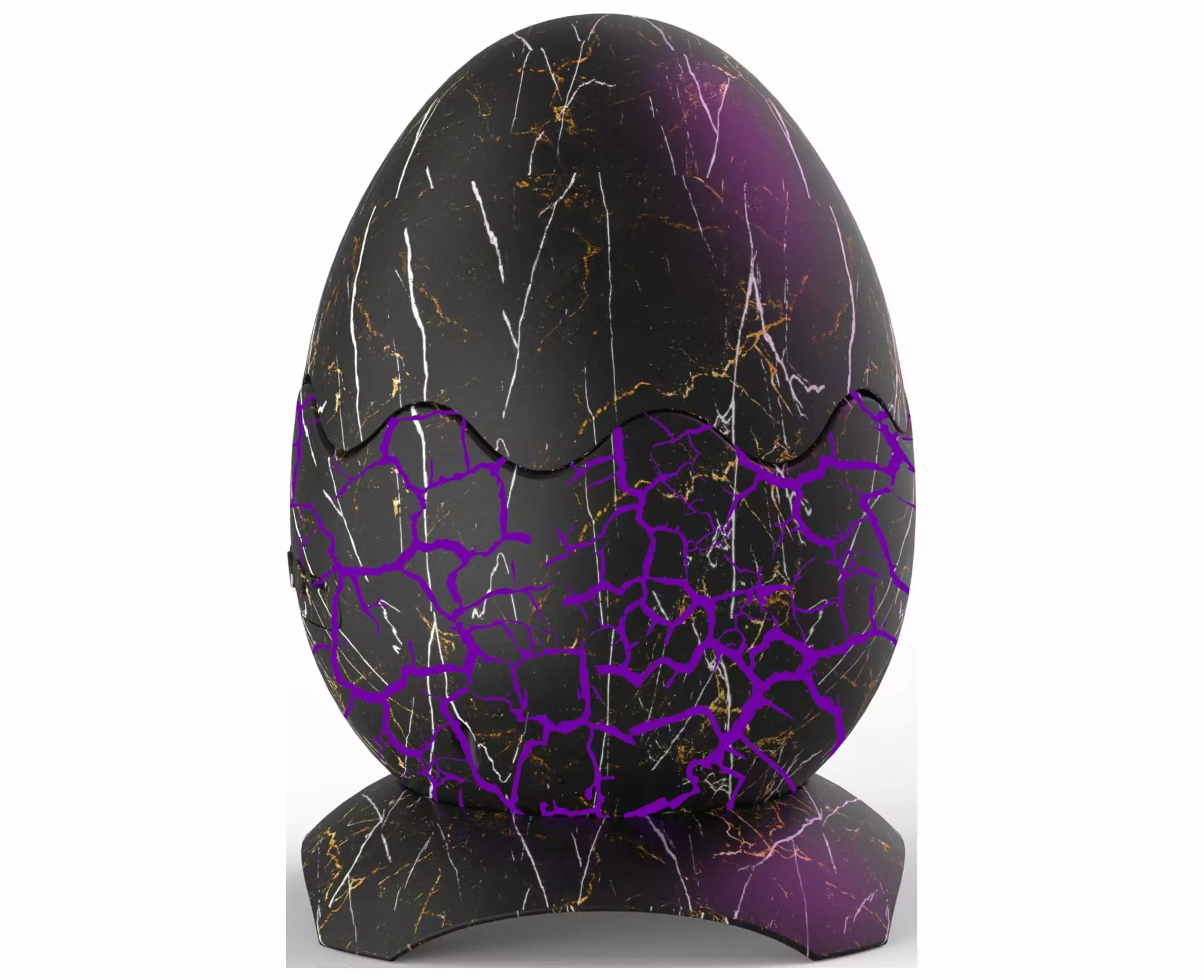 Dino Egg LED Projector Light Bluetooth Speaker Lithium Battery Powered Generic