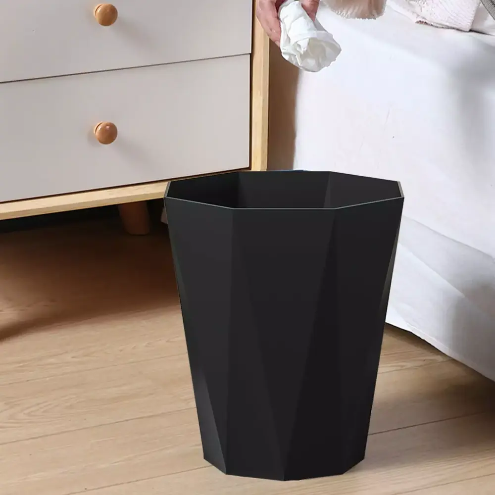 JOGZMZ Large Lidless Press Ring Kitchen Trash Can - Household Cleaning Supplies