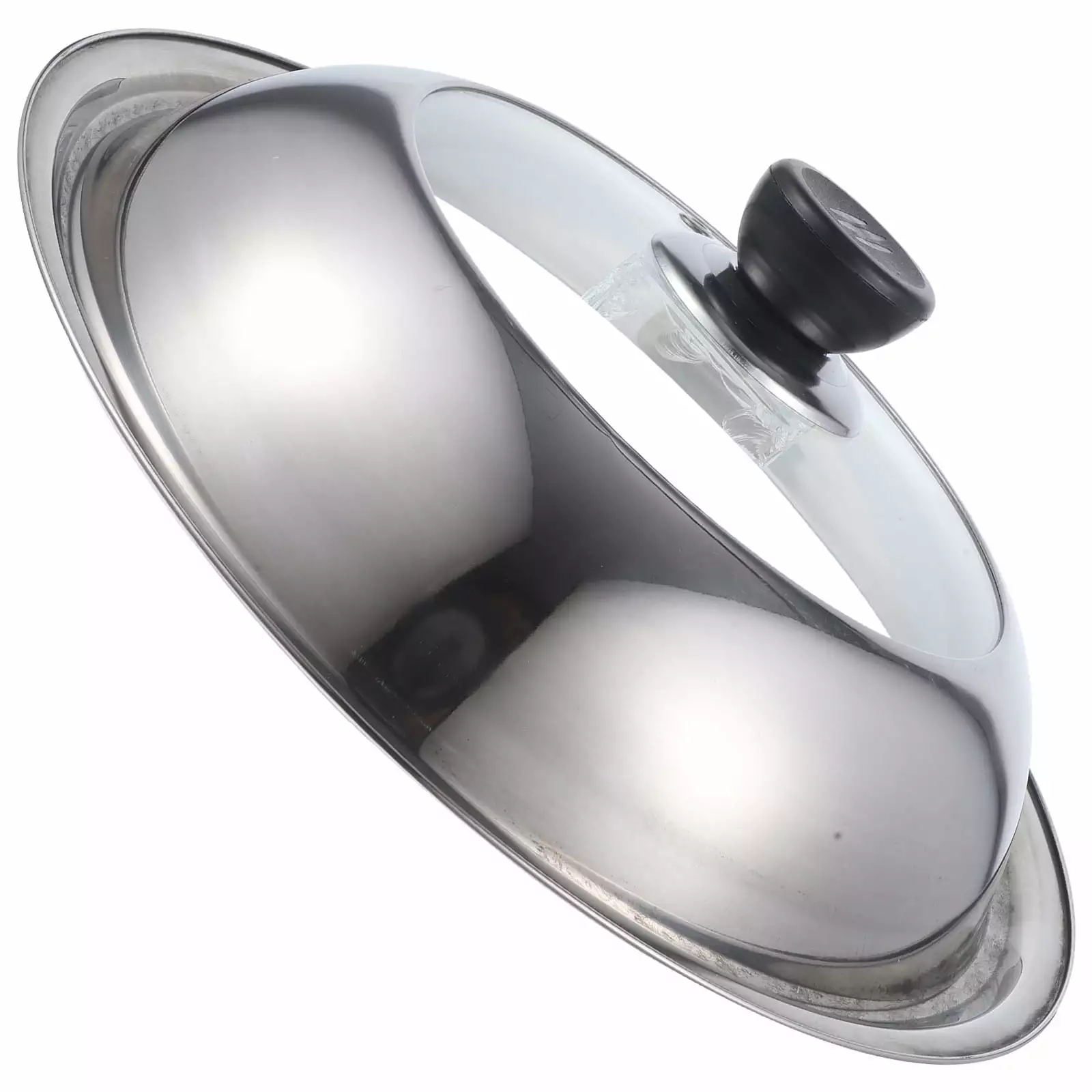 Stainless Steel Pot Cover Pan Lid Outdoor BBQ Grill Microwavable Food Screen Cooking WynBing