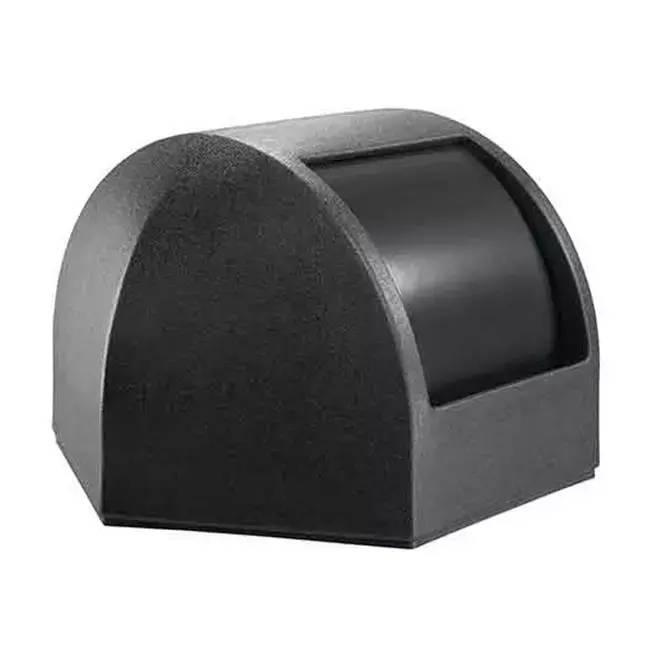 Commercial Zone Hex Dome Lid Black Waste Receptacle 737301
