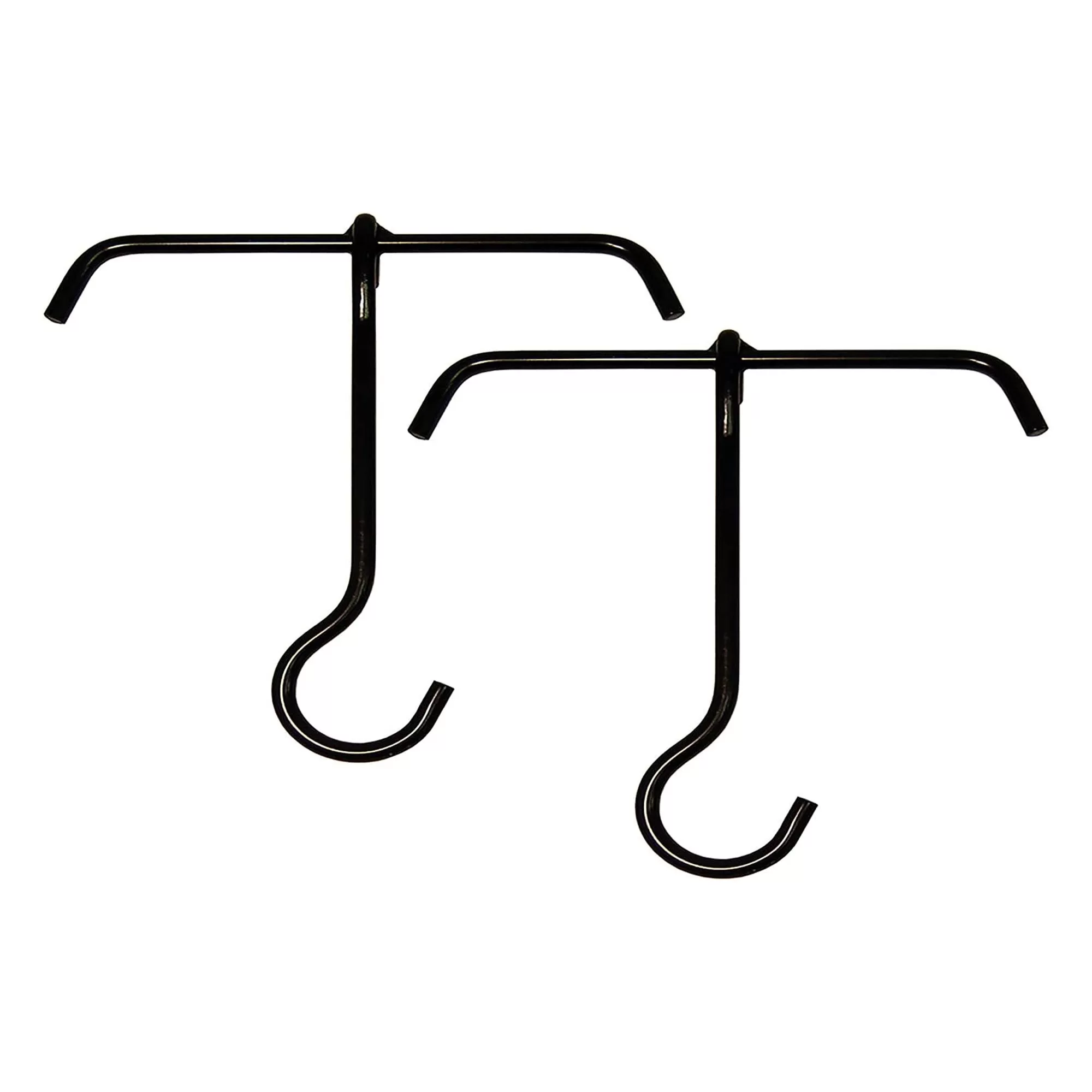 Bayou Classic Powder Coated Lift Hooks Jambalaya Cooking Pot Black 2 Pack Heavy Duty