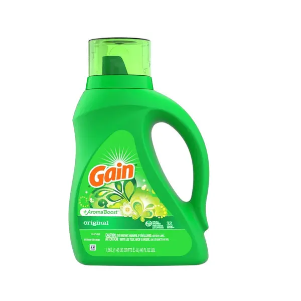 Gain 55861 Liquid Detergent 46 Oz Original Scent Laundry