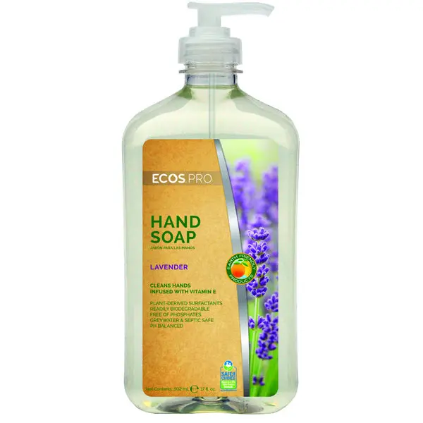 ECOS Pro Crystal Clear Hand Soap Lavender Scent 17 Oz