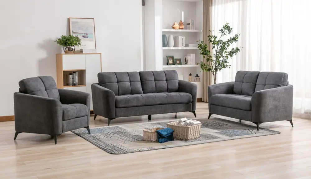 Callie - Woven Fabric Living Room Adjust | Reclining Seats |