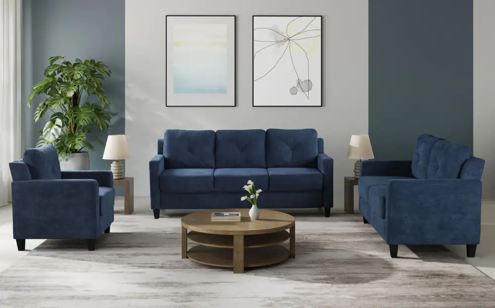 Horatio - 3 Piece Living Room Place : Contemporary Line