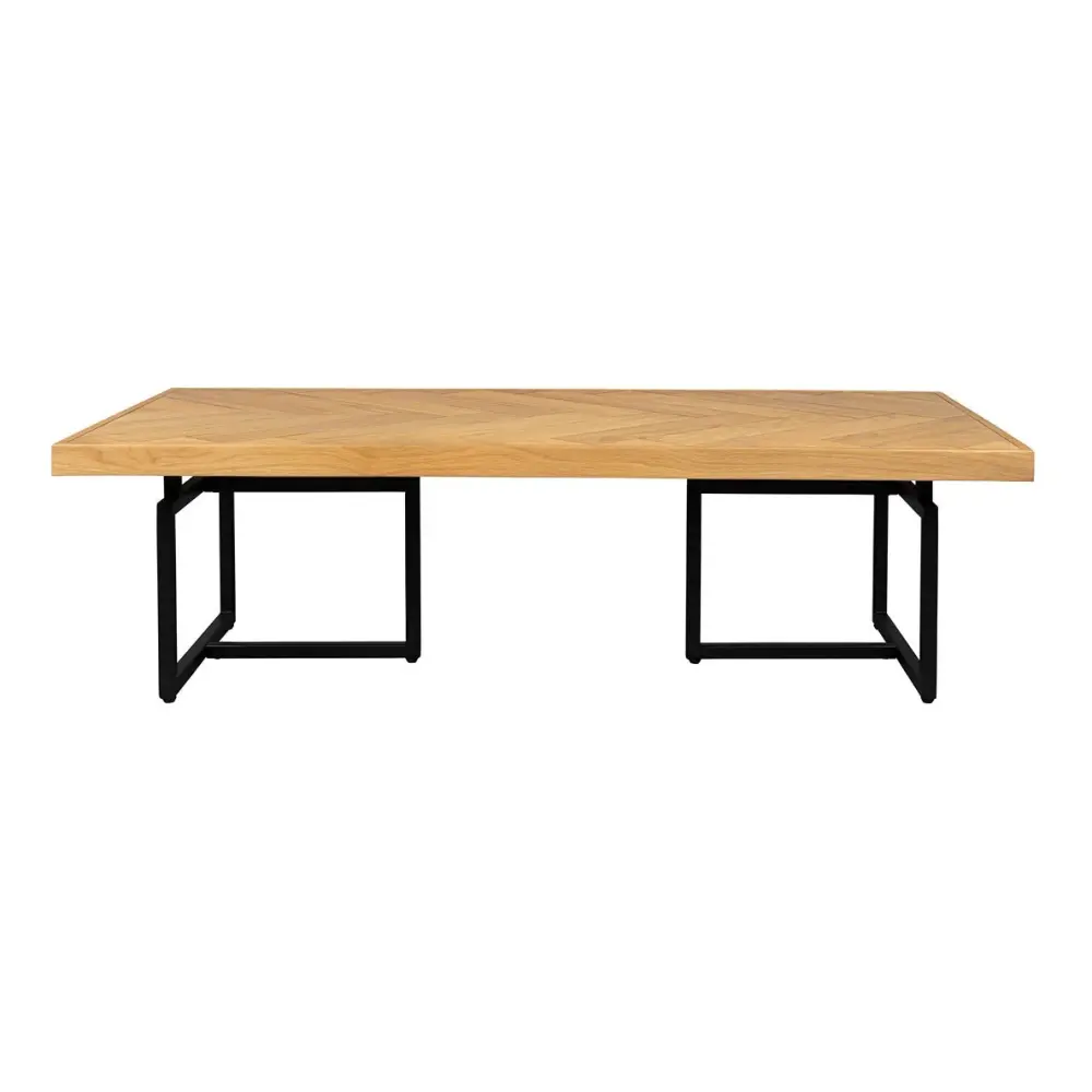 Class Rectangular Coffee Table - Oak